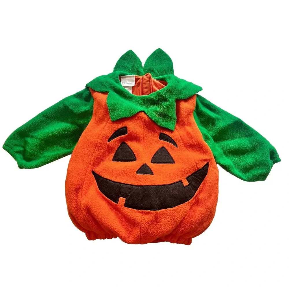 Pumpkin Costume 18 Month Halloween Party Trick Treat Cosplay Baby Clothing